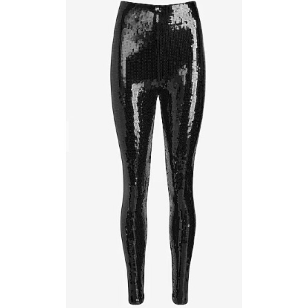 NWT - Super High Waisted Sequin Leggings